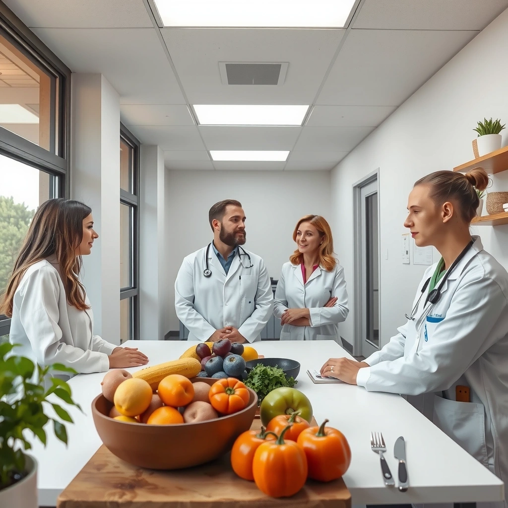 Frische Lebensmittel für Gesundheitsberatung